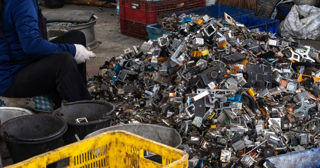 How are electrical items recycled?
